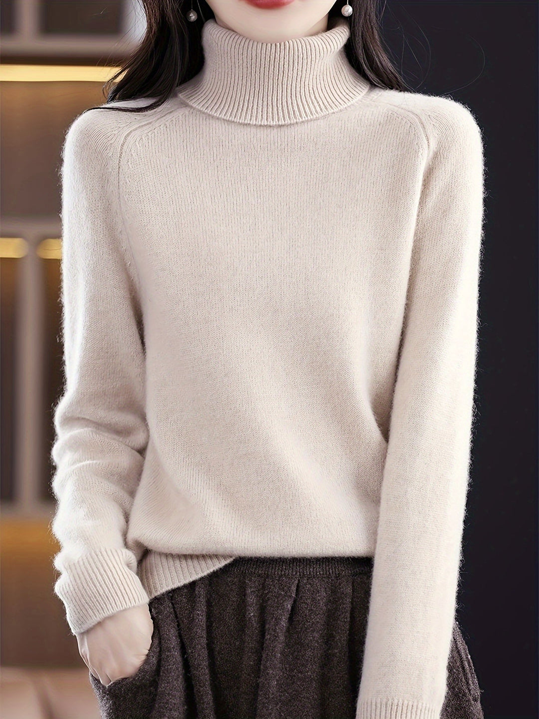 |Amélie| Turtleneck with warmth and elegance