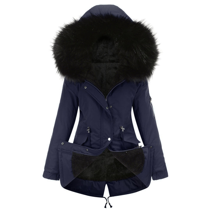 |JUET| Warm Parka jacket with beautiful full fur collar