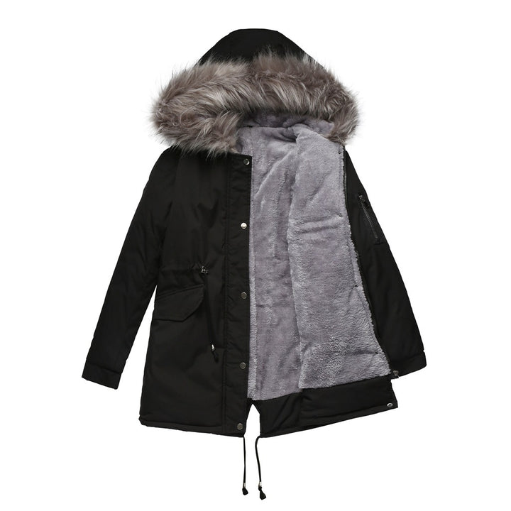 |JUET| Warm Parka jacket with beautiful full fur collar