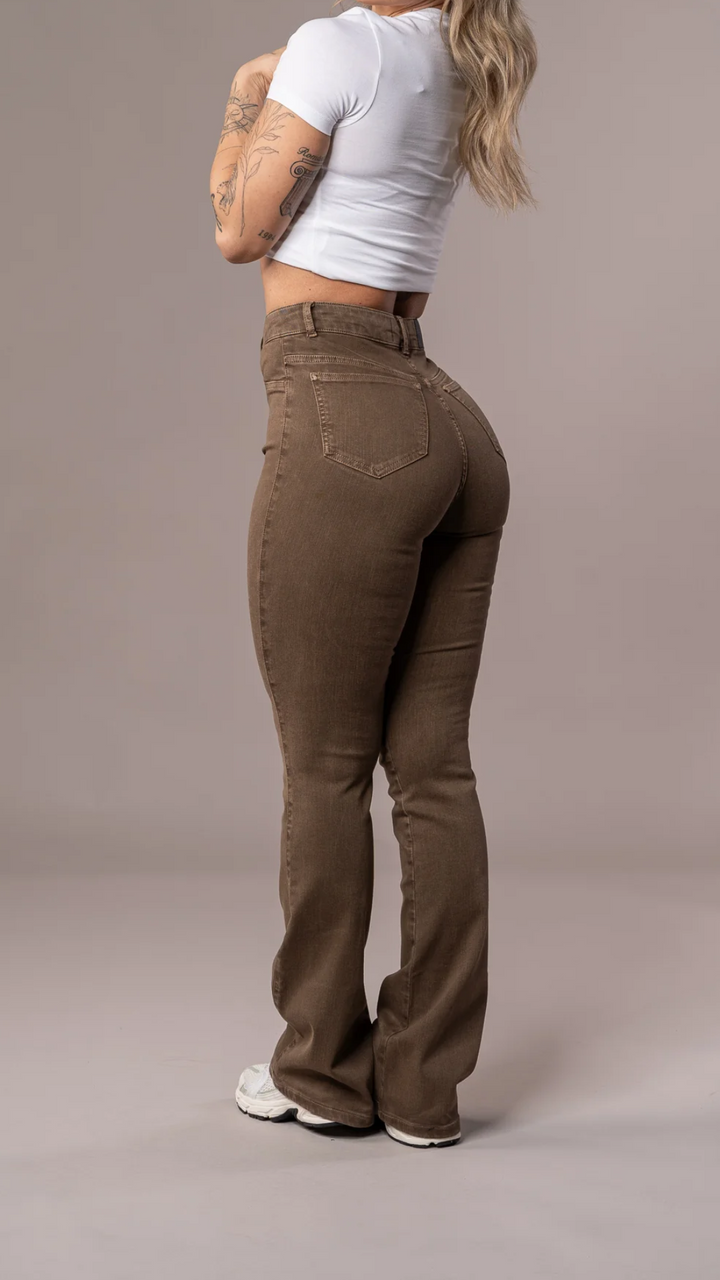 Flori™ - The Flared Vintage Jeans