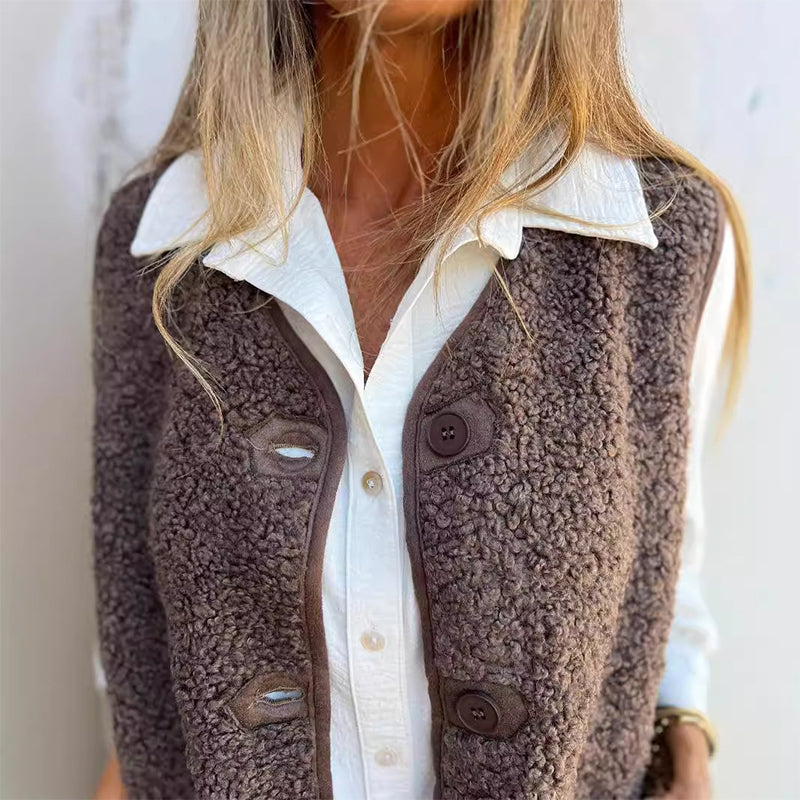 Gwen™ - Your Must-Have Teddy Vest