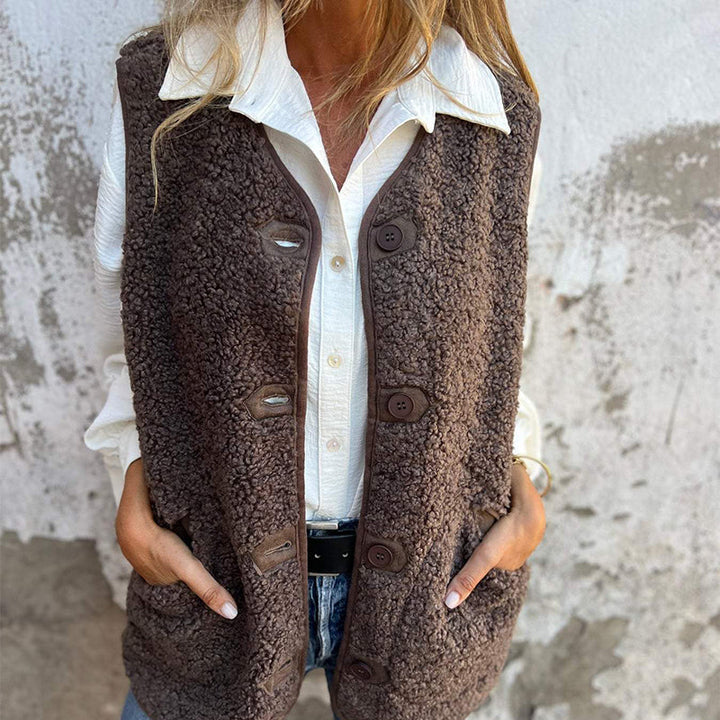 Gwen™ - Your Must-Have Teddy Vest