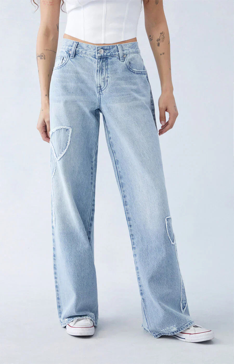 Zara™ - De Baggy Jeans met Strik