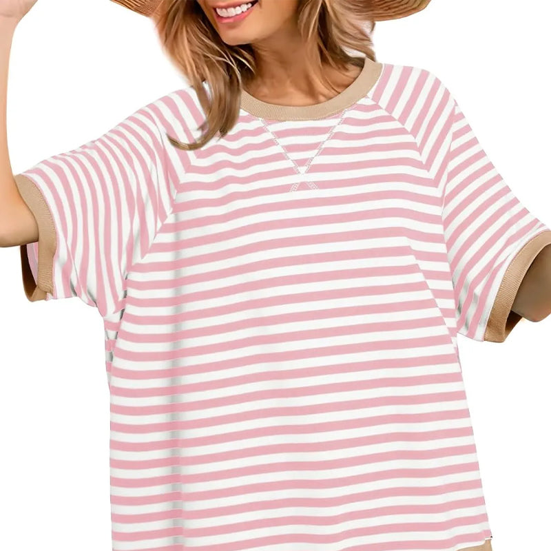 Puck™ - Oversize Striped T-Shirt